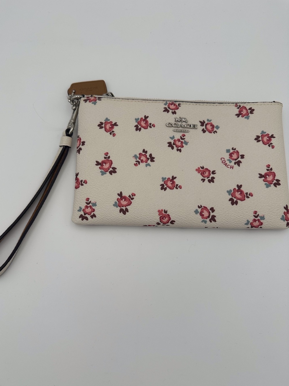 COACH Floral Bloom Small Wristlet - Picture 2 of 15